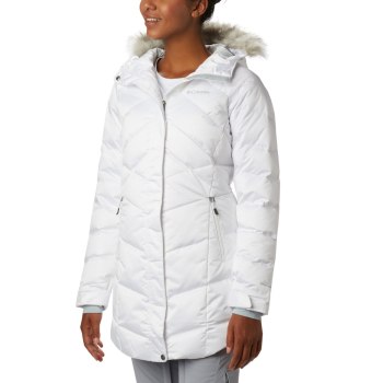 Columbia Ženske Jakne - Lay D Down II Mid Bijele | GABS-86251